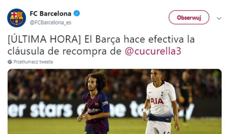 OFICJALNIE! Barcelona ściągnęła lewego obrońcę!